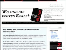 Tablet Screenshot of ganzekerle.wordpress.com