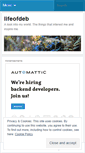 Mobile Screenshot of lifeofdeb.wordpress.com