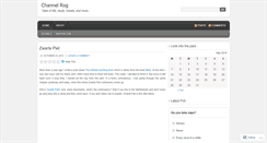 Desktop Screenshot of channelrog.wordpress.com