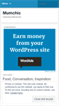 Mobile Screenshot of mumchic.wordpress.com