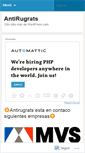 Mobile Screenshot of antirugrats2011.wordpress.com