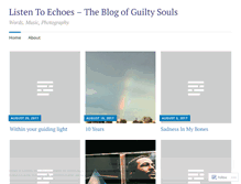Tablet Screenshot of listentoechoes.wordpress.com