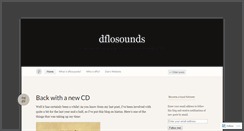 Desktop Screenshot of dflosounds.wordpress.com