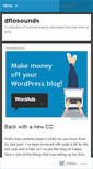 Mobile Screenshot of dflosounds.wordpress.com