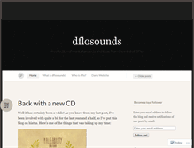 Tablet Screenshot of dflosounds.wordpress.com