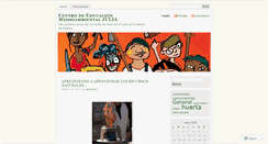 Desktop Screenshot of centrojulia.wordpress.com