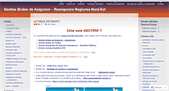 Desktop Screenshot of destinebrokerbotosani.wordpress.com