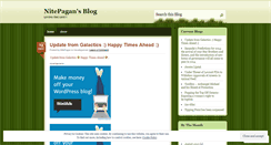 Desktop Screenshot of nitepagan.wordpress.com