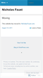 Mobile Screenshot of nickfaust.wordpress.com