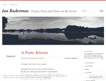 Tablet Screenshot of ianruderman.wordpress.com