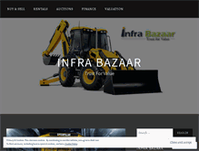 Tablet Screenshot of infrabazaar.wordpress.com