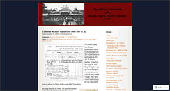 Desktop Screenshot of chinese1909aype.wordpress.com