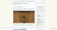 Desktop Screenshot of inmaculadapellitero.wordpress.com