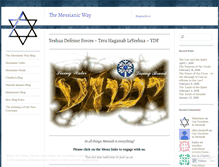 Tablet Screenshot of messianicway.wordpress.com