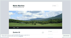 Desktop Screenshot of marksmachine.wordpress.com