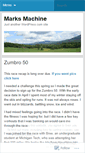 Mobile Screenshot of marksmachine.wordpress.com