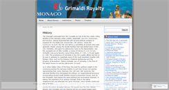 Desktop Screenshot of grimaldi.wordpress.com