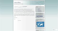 Desktop Screenshot of alextai3.wordpress.com