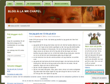 Tablet Screenshot of mrchapel.wordpress.com