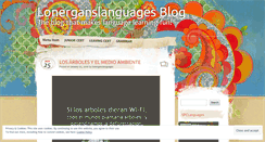 Desktop Screenshot of lonerganslanguages.wordpress.com