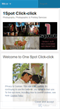 Mobile Screenshot of onespotclickclick.wordpress.com