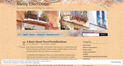 Desktop Screenshot of nancyellendodd.wordpress.com