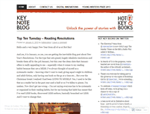 Tablet Screenshot of hotkeyblog.wordpress.com