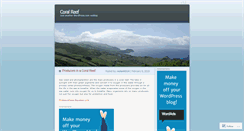 Desktop Screenshot of coralreefsbiome.wordpress.com