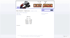 Desktop Screenshot of fiveblast.wordpress.com
