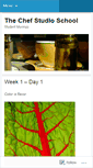 Mobile Screenshot of chefstudioschool.wordpress.com