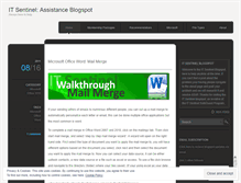 Tablet Screenshot of itsentinel.wordpress.com