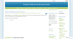 Desktop Screenshot of computerhelpers.wordpress.com