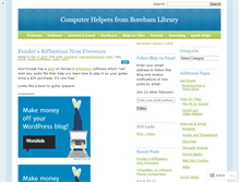 Tablet Screenshot of computerhelpers.wordpress.com