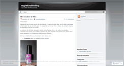 Desktop Screenshot of mypinkbubbleblog.wordpress.com