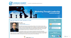 Desktop Screenshot of marketingthoughtleadership.wordpress.com