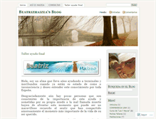 Tablet Screenshot of beatrizhaizea.wordpress.com