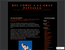 Tablet Screenshot of comicfilms.wordpress.com
