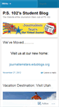 Mobile Screenshot of journalismstars.wordpress.com