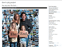 Tablet Screenshot of daves365.wordpress.com
