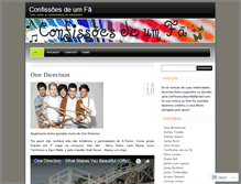 Tablet Screenshot of confissoesdeumfa.wordpress.com
