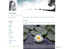 Tablet Screenshot of fangloria.wordpress.com