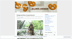 Desktop Screenshot of lepetitpatissier.wordpress.com