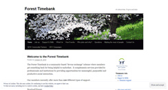 Desktop Screenshot of foresttimebank.wordpress.com