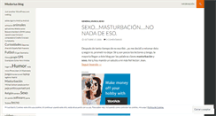 Desktop Screenshot of medorio.wordpress.com