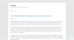 Desktop Screenshot of akuladi.wordpress.com