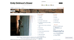 Desktop Screenshot of emilydickinson2011.wordpress.com