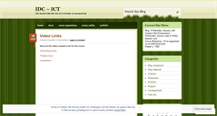 Desktop Screenshot of idcict.wordpress.com