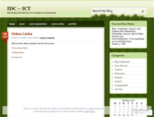 Tablet Screenshot of idcict.wordpress.com