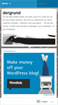 Mobile Screenshot of dergrund.wordpress.com