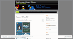 Desktop Screenshot of penguinscheatcpc.wordpress.com